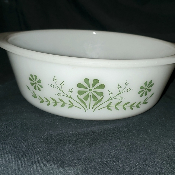 GlassBake 2 Quart Crazy Daisy Ovenware #N1 - Picture 1 of 4
